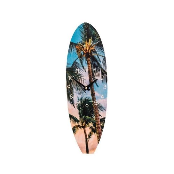 undefined Other - Hawaiian Palms Wall Clock